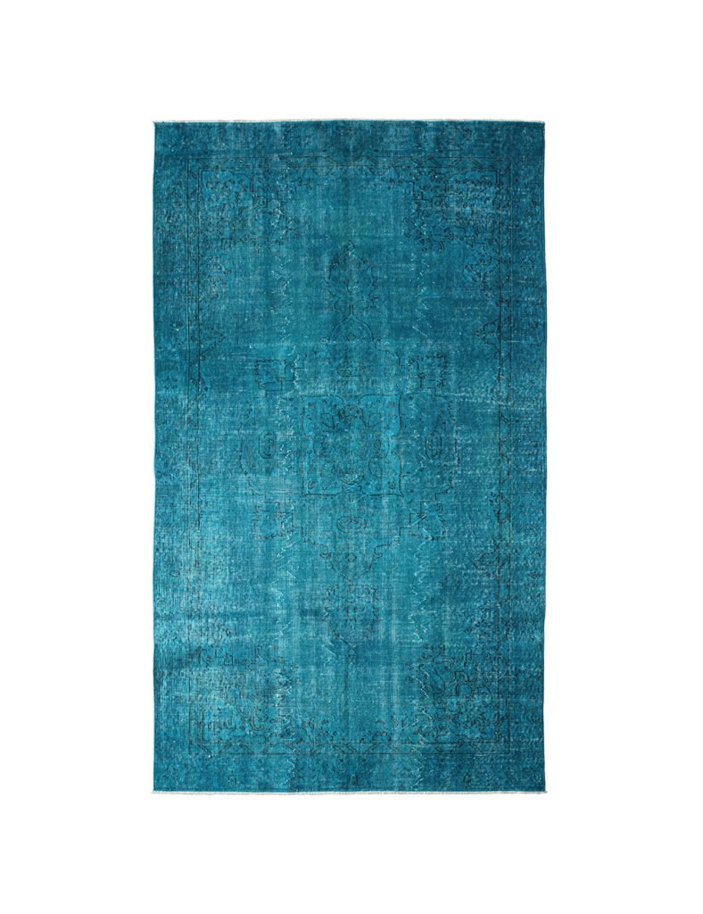 ALFOMBRA VINTAGE AZUL 257 X 150  cm  Kilim Age 