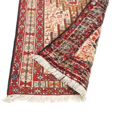 Kilim Soumak Bordado Artesanal