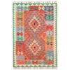 Kilim Afgano Decorativo Pequeño